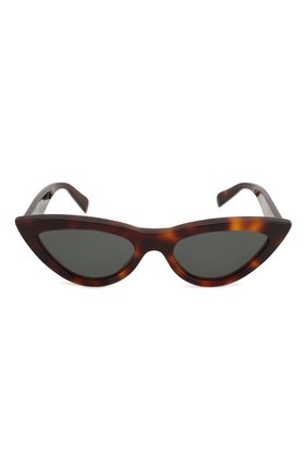 Женские солнцезащитные очки CELINE EYEWEAR коричневого цвета по цене 23150 руб., арт. CL4019IN 53N | Фото 3 Женские солнцезащитные очки CELINE EYEWEAR коричневого цвета, арт. CL4019IN 53N | Фото 3