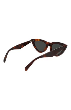 Женские солнцезащитные очки CELINE EYEWEAR коричневого цвета по цене 23150 руб., арт. CL4019IN 53N | Фото 4 Женские солнцезащитные очки CELINE EYEWEAR коричневого цвета, арт. CL4019IN 53N | Фото 4
