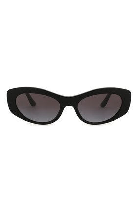 Женские солнцезащитные очки DOLCE & GABBANA черного цвета, арт. 4360-501/8G | Фото 3 (Тип очков: С/з; Статус проверки: Проверено, Проверена категория; Оптика Гендер: оптика-женское; Очки форма: Овальные)