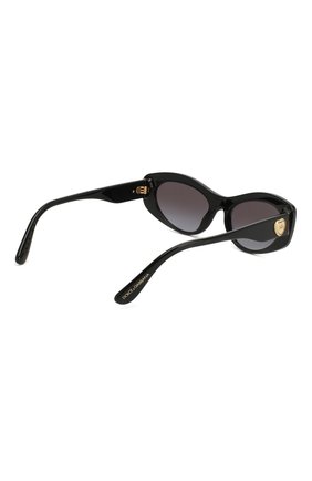 Женские солнцезащитные очки DOLCE & GABBANA черного цвета по цене 23800 руб., арт. 4360-501/8G | Фото 4 Женские солнцезащитные очки DOLCE & GABBANA черного цвета, арт. 4360-501/8G | Фото 4 (Тип очков: С/з; Статус проверки: Проверено, Проверена категория; Оптика Гендер: оптика-женское; Очки форма: Овальные)