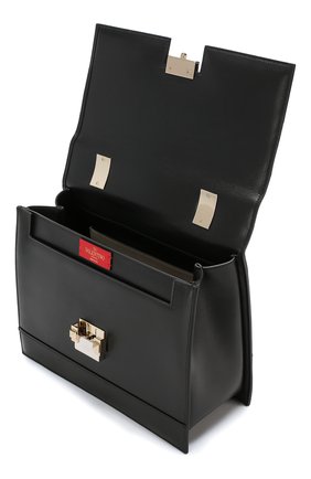 Женская сумка valentino garavani vcase medium VALENTINO черного цвета по цене 165500 руб., арт. RW0B0D98/KKZ | Фото 4 Женская сумка valentino garavani vcase medium VALENTINO черного цвета, арт. RW0B0D98/KKZ | Фото 4