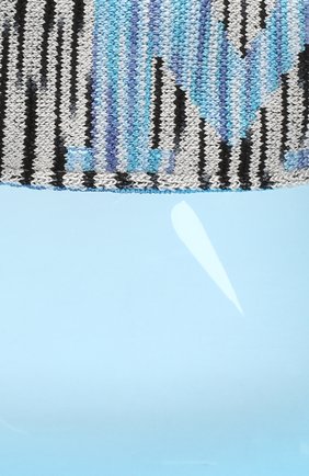 Солнцезащитный козырек Missoni, голубого цвета, арт. MMS00013/BV001G в ЦУМ | Фото №3 Солнцезащитный козырек Missoni голубого цвета | Фото №3