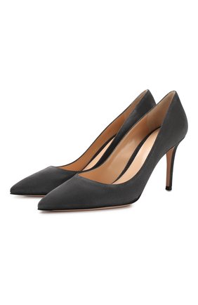 Замшевые туфли Gianvito 85 | Фото №1 Замшевые туфли Gianvito 85 | Фото №1
