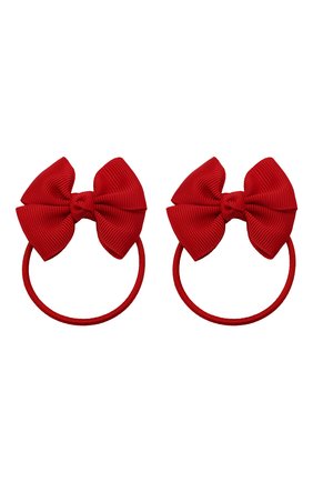 Детская комплект из двух резинок simple go JUNEFEE красного цвета по цене 690 руб., арт. 4877 | Фото 1 Детская комплект из двух резинок simple go JUNEFEE красного цвета, арт. 4877 | Фото 1