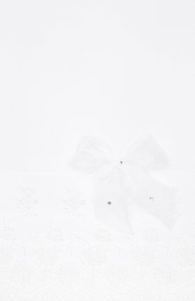 Детского комплект из 6-ти предметов ANGEL WINGS белого цвета по цене 12400 руб., арт. LUX618 | Фото 3 Детского комплект из 6-ти предметов ANGEL WINGS белого цвета, арт. LUX618 | Фото 3
