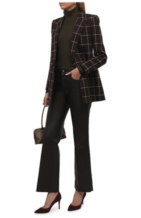 Женская замшевые туфли gianvito 85 GIANVITO ROSSI бордового цвета по цене 44950 руб., арт. G24580.85RIC.CAMR0YA | Фото 2 Женская замшевые туфли gianvito 85 GIANVITO ROSSI бордового цвета, арт. G24580.85RIC.CAMR0YA | Фото 2
