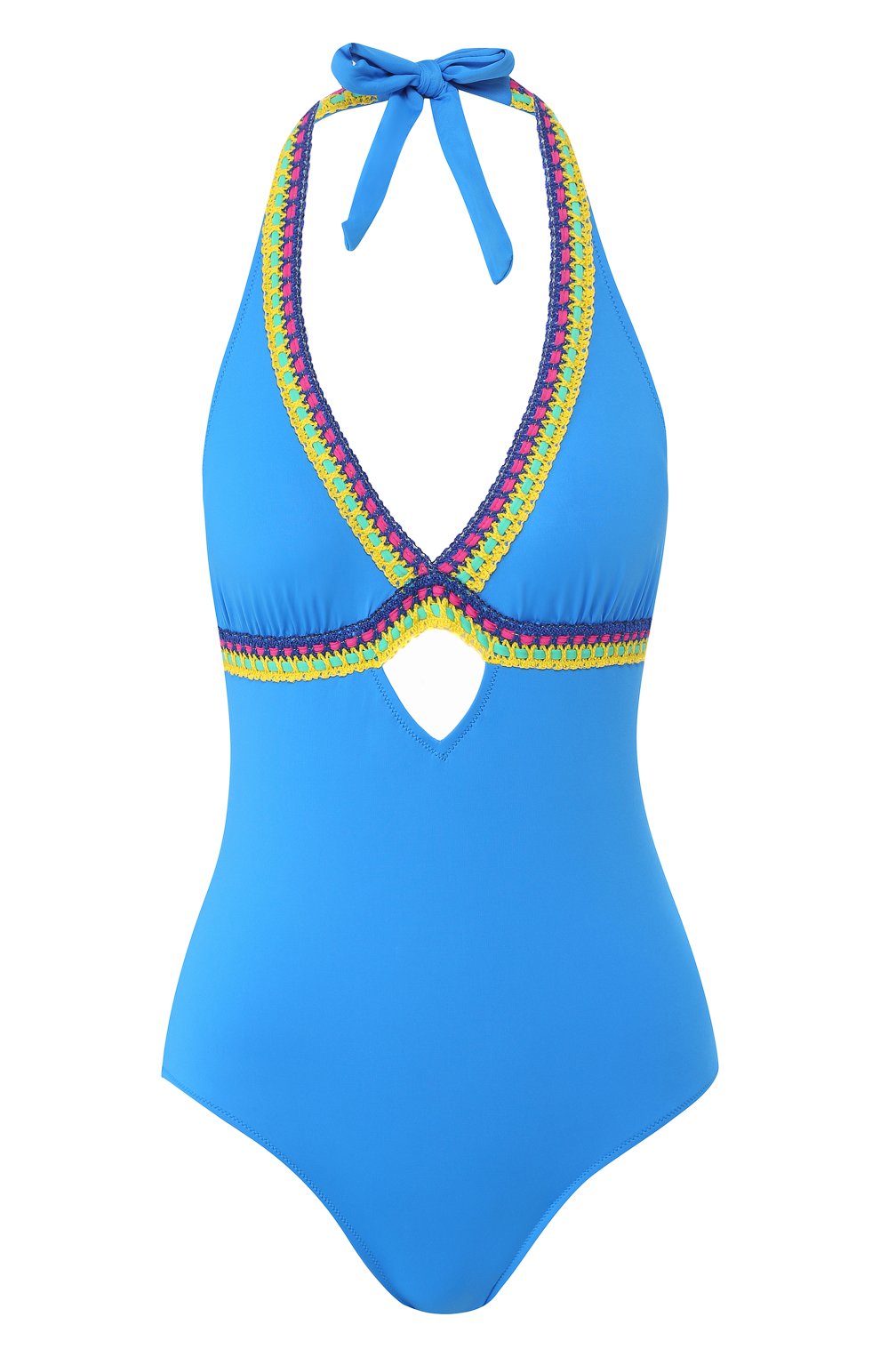 Женский голубой слитный купальник ANTIGEL купить в интернет-магазине ...