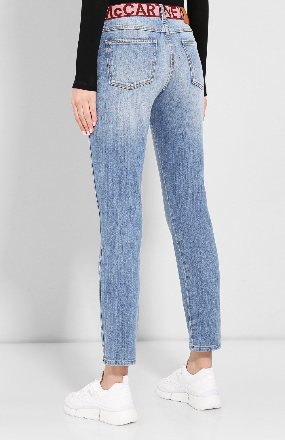 Женские синие джинсы Stella McCartney, арт. 372773/SMH61 купить в ЦУМ | Фото №4 Джинсы Stella McCartney синие | Фото №4