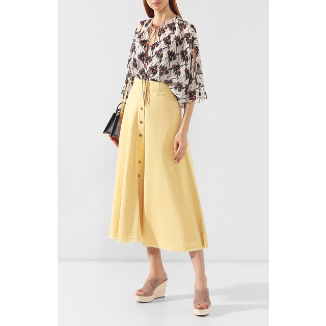 фото Хлопковая юбка dorothee schumacher