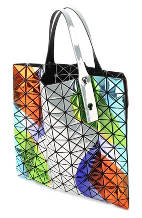 Женская сумка-тоут prism BAO BAO ISSEY MIYAKE разноцветная цвета, арт. BB96-AG143 купить в ЦУМ | Фото №4 Сумка-тоут Prism Bao Bao ISSEY MIYAKE разноцветная цвета | Фото №4