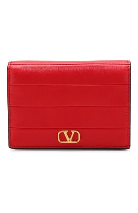 Кожаное портмоне Valentino Garavani | Фото №1 Кожаное портмоне Valentino Garavani | Фото №1