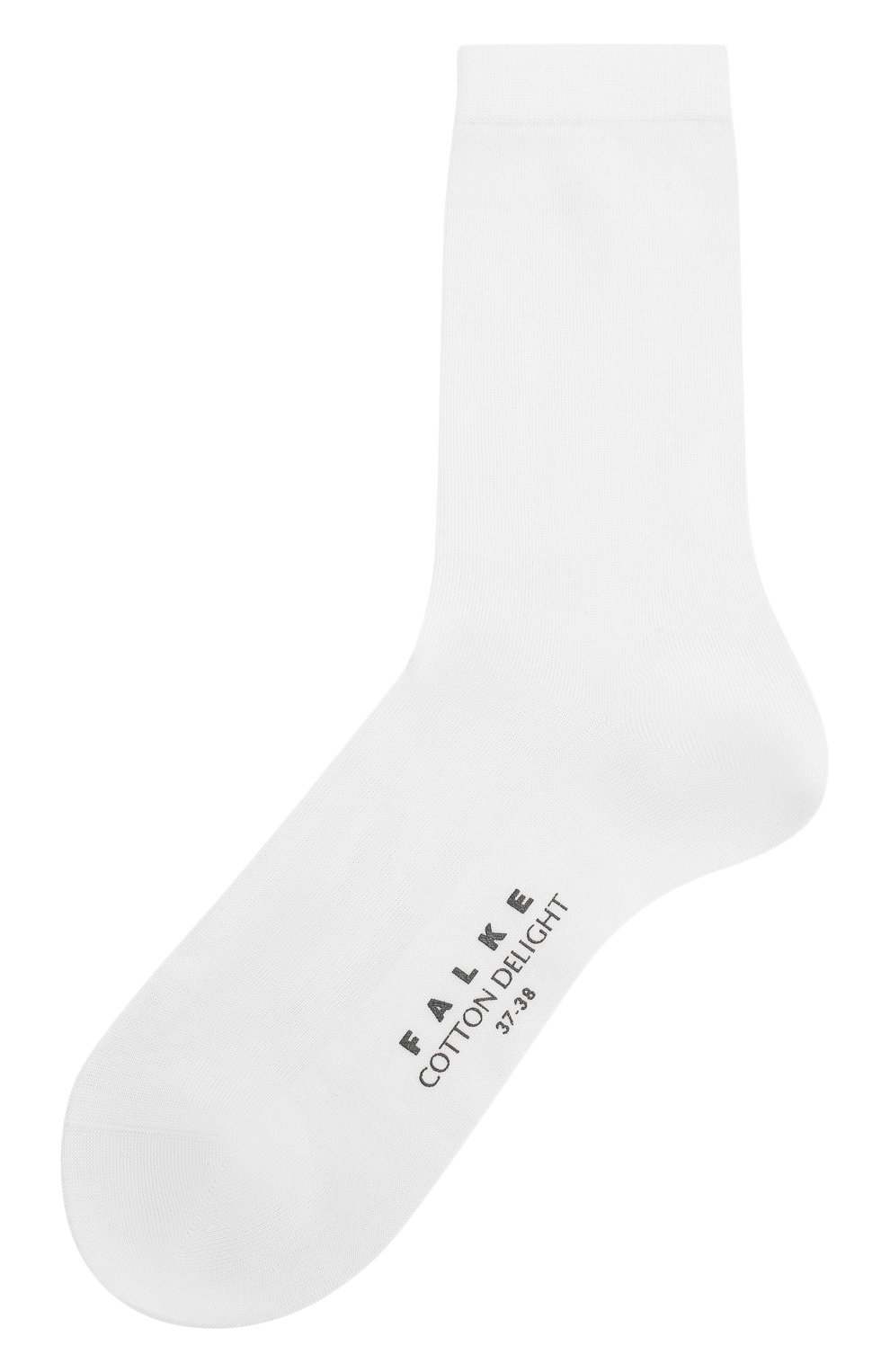 Женские носки cotton delight FALKE белого цвета, арт. 47535_ | Фото 1 (Материал внешний: Хлопок; Статус проверки: Проверено, Проверена категория)