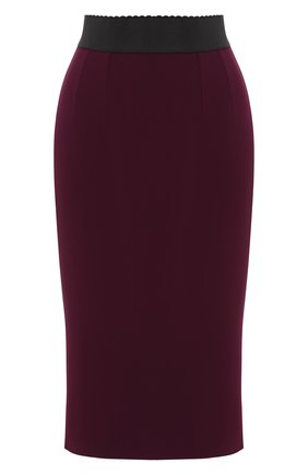 Женская юбка-миди DOLCE & GABBANA фиолетового цвета по цене 44850 руб., арт. F4A1FT/FURDV | Фото 1 Женская юбка-миди DOLCE & GABBANA фиолетового цвета, арт. F4A1FT/FURDV | Фото 1