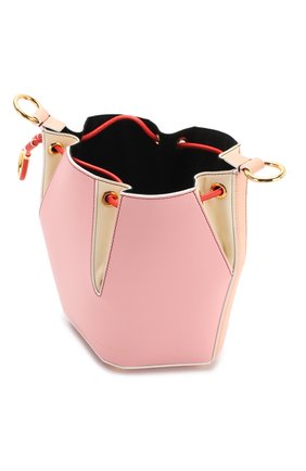 Женская сумка the bucket ALEXANDER MCQUEEN розовая цвета, арт. 554143/0SIPM купить в ЦУМ | Фото №4 Сумка The Bucket Alexander McQueen розовая цвета | Фото №4
