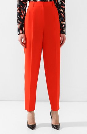 Женские красные шерстяные брюки Givenchy, арт. BW509P11F7 купить в ЦУМ | Фото №3 Шерстяные брюки Givenchy красные | Фото №3