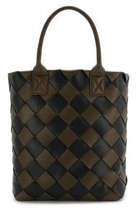 Женская сумка maxi cabat 30 BOTTEGA VENETA зеленая цвета, арт. 570800/VMAA0 купить в ЦУМ | Фото №1 Сумка Maxi Cabat 30 Bottega Veneta зеленая цвета | Фото №1