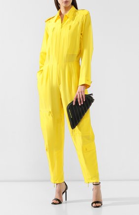 Клатч Car S Balenciaga, черного цвета, арт. 570040/0HIUI в ЦУМ | Фото №2 Клатч Car S Balenciaga черного цвета | Фото №2