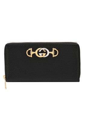 Кожаный кошелек Gucci Zumi | Фото №1 Кожаный кошелек Gucci Zumi | Фото №1