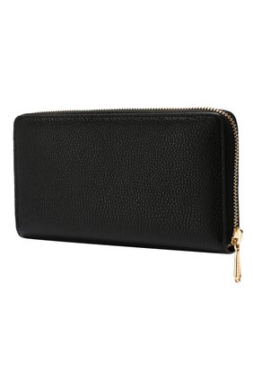 Кожаный кошелек Gucci Zumi Gucci, черного цвета, арт. 570661/1B90X в ЦУМ | Фото №2 Кожаный кошелек Gucci Zumi Gucci черного цвета | Фото №2