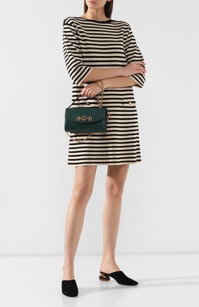 Женская сумка gucci zumi small GUCCI зеленая цвета, арт. 572375/05J0X купить в ЦУМ | Фото №2 Сумка Gucci Zumi small Gucci зеленая цвета | Фото №2