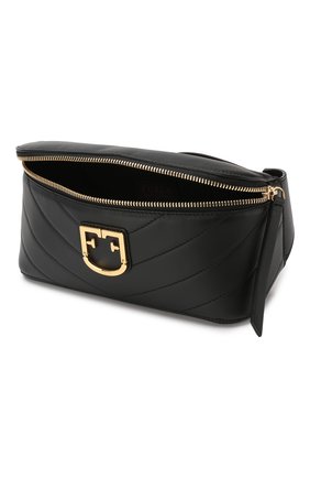 Женская черная поясная сумка isola Furla, арт. BVQ1/O00 купить в ЦУМ | Фото №4 Поясная сумка Isola Furla черная | Фото №4
