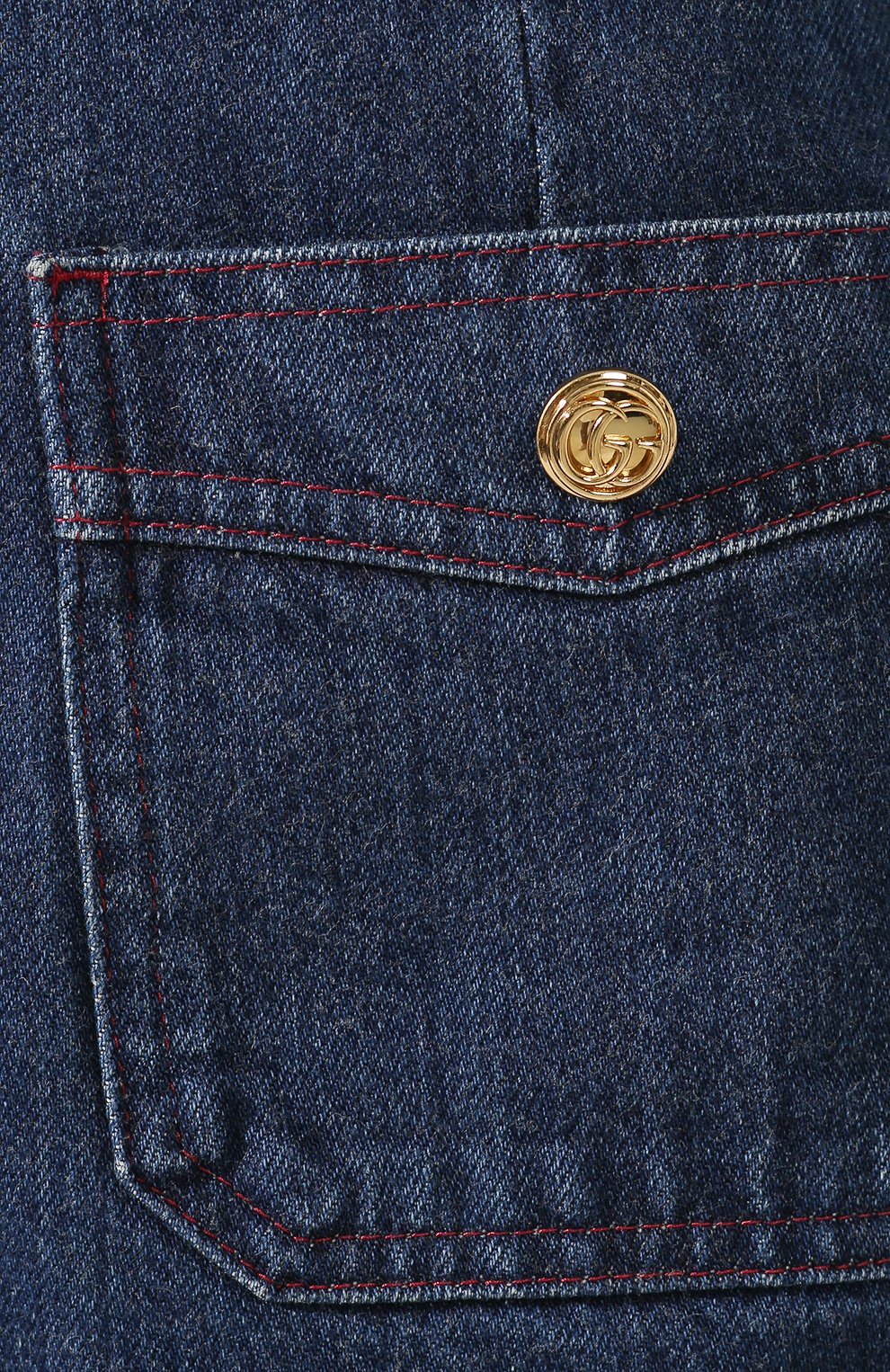 Женская синяя джинсовая юбка Gucci, арт. 562902/XDAJV купить в ЦУМ | Фото №5 Джинсовая юбка Gucci синяя | Фото №5