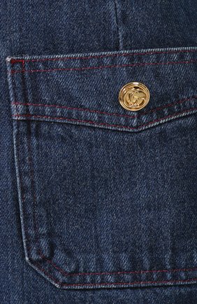 Женская синяя джинсовая юбка Gucci, арт. 562902/XDAJV купить в ЦУМ | Фото №5 Джинсовая юбка Gucci синяя | Фото №5