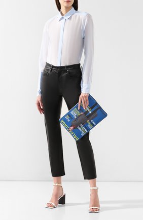 Клатч Supermarket M Balenciaga, красного цвета, арт. 506794/1CYEN в ЦУМ | Фото №2 Клатч Supermarket M Balenciaga красного цвета | Фото №2