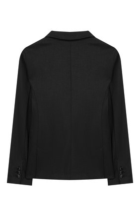 Детский пиджак на двух пуговицах EMPORIO ARMANI серого цвета по цене 19350 руб., арт. 6G4G01/4N38Z | Фото 2 Детский пиджак на двух пуговицах EMPORIO ARMANI серого цвета, арт. 6G4G01/4N38Z | Фото 2