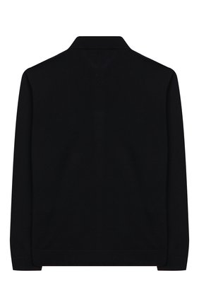 Детский кардиган на молнии EMPORIO ARMANI синего цвета по цене 10700 руб., арт. 6G4M55/4M0MZ | Фото 2 Детский кардиган на молнии EMPORIO ARMANI синего цвета, арт. 6G4M55/4M0MZ | Фото 2