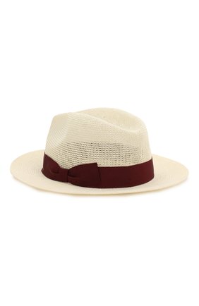 Мужская льняная шляпа DOLCE & GABBANA бежевого цвета, арт. GH630A/FUMWB | Фото 2 (Материал: Синтетический материал, Лен, Текстиль)