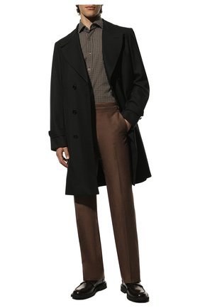 Мужская хлопковая рубашка TOM FORD хаки цвета по цене 46050 руб., арт. 5FT921/94DAGF | Фото 2 Мужская хлопковая рубашка TOM FORD хаки цвета, арт. 5FT921/94DAGF | Фото 2