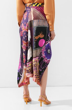 Женские фуксия шелковые шорты Chloé, арт. CHC19USH03331 купить в ЦУМ | Фото №4 Шелковые шорты Chloé фуксия | Фото №4