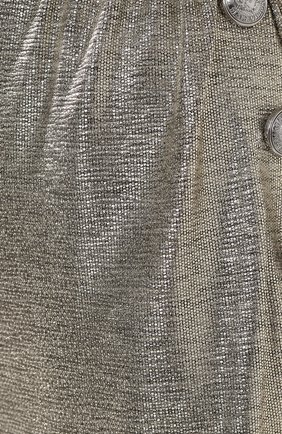 Женские золотые брюки Balmain, арт. RF05390/X153 купить в ЦУМ | Фото №5 Брюки Balmain золотые | Фото №5