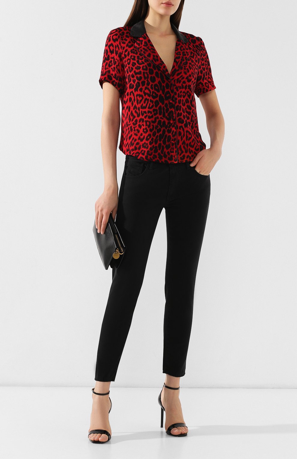 Женские черные джинсы Moussy, арт. 025CSC11-2440 купить в ЦУМ | Фото №2 Джинсы Moussy черные | Фото №2