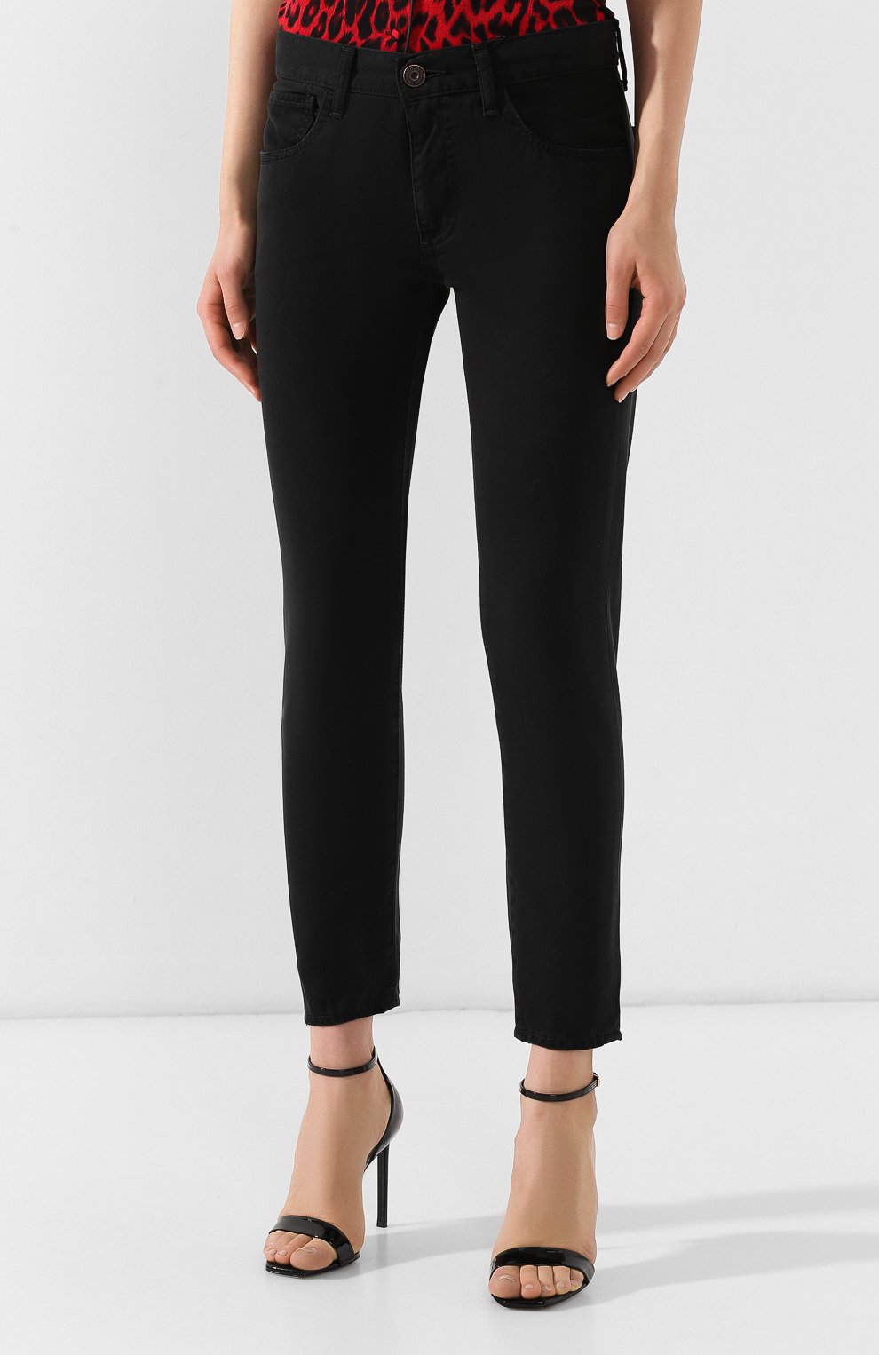 Женские черные джинсы Moussy, арт. 025CSC11-2440 купить в ЦУМ | Фото №3 Джинсы Moussy черные | Фото №3