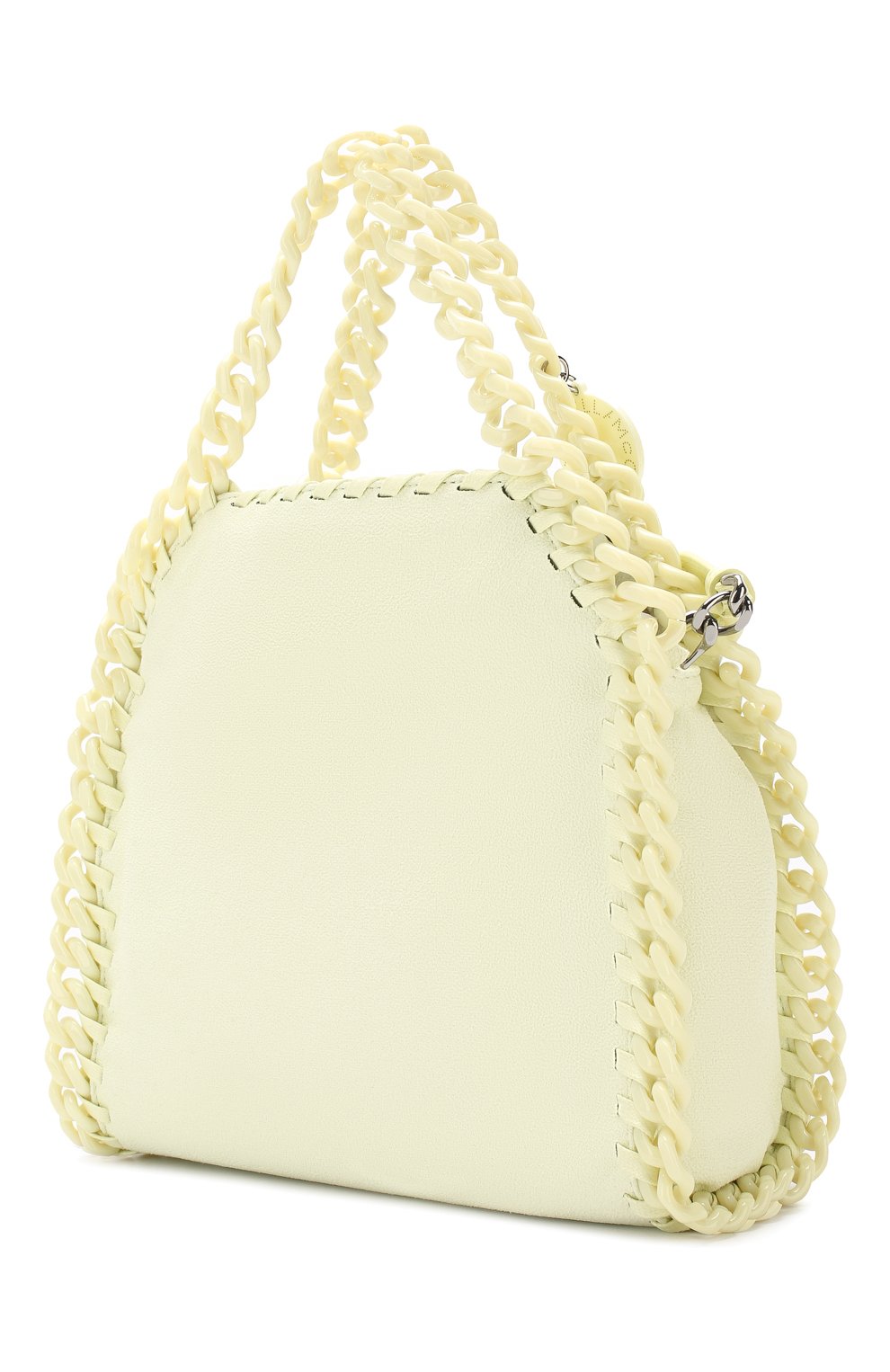 Женская сумка-тоут falabella candy mini STELLA MCCARTNEY желтая цвета, арт. 371223/W8476 купить в ЦУМ | Фото №3 Сумка-тоут Falabella Candy mini Stella McCartney желтая цвета | Фото №3
