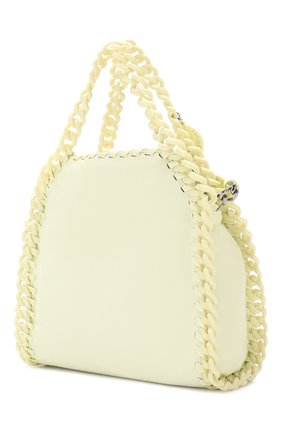 Женская сумка-тоут falabella candy mini STELLA MCCARTNEY желтая цвета, арт. 371223/W8476 купить в ЦУМ | Фото №3 Сумка-тоут Falabella Candy mini Stella McCartney желтая цвета | Фото №3