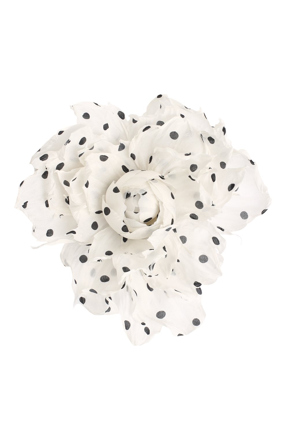 Мужская брошь FLOWER ME белого цвета, арт. PION-NS004005L | Фото 1