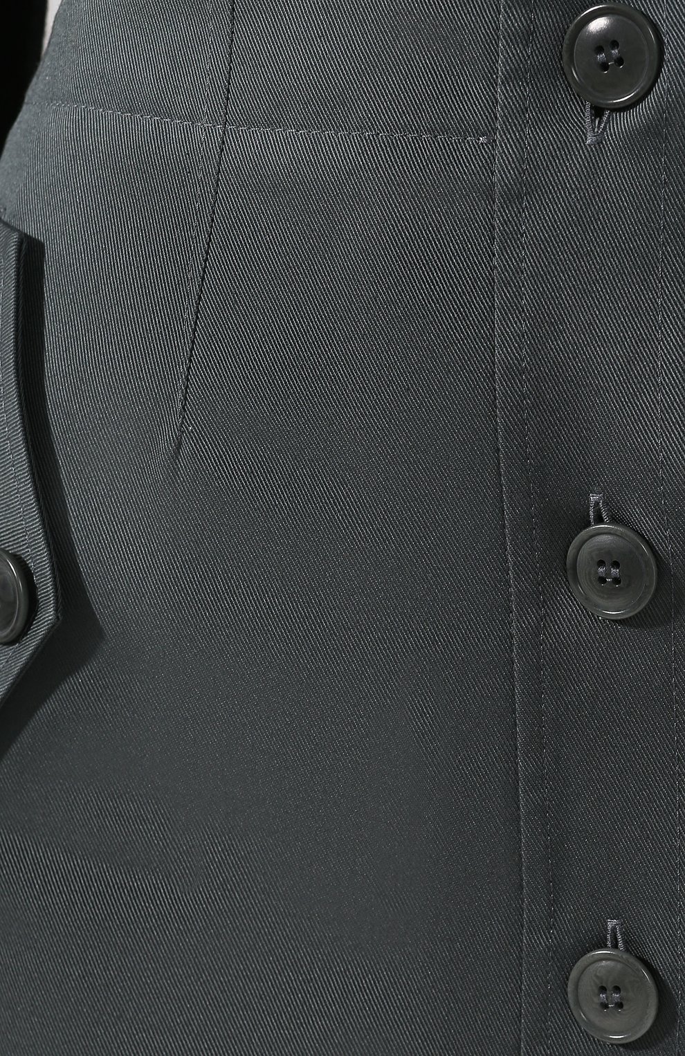 Женская темно-зеленая хлопковая юбка Givenchy, арт. BW409F11UD купить в ЦУМ | Фото №5 Хлопковая юбка Givenchy темно-зеленая | Фото №5