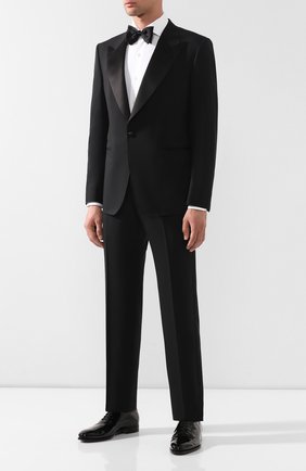 Мужские лаковые оксфорды KITON черного цвета по цене 171000 руб., арт. USSCAR0/N00114 | Фото 2 Мужские лаковые оксфорды KITON черного цвета, арт. USSCAR0/N00114 | Фото 2