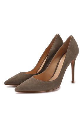 Замшевые туфли Gianvito 105 | Фото №1 Замшевые туфли Gianvito 105 | Фото №1