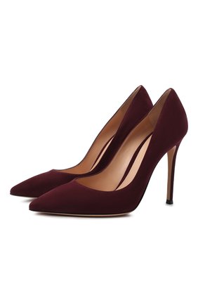 Замшевые туфли Gianvito 105 | Фото №1 Замшевые туфли Gianvito 105 | Фото №1