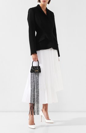 Женская сумка le sac espelho JACQUEMUS черная цвета, арт. 191BA03 купить в ЦУМ | Фото №2 Сумка Le Sac Espelho Jacquemus черная цвета | Фото №2