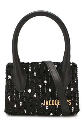 Женская сумка le sac espelho JACQUEMUS черная цвета, арт. 191BA03 купить в ЦУМ | Фото №6 Сумка Le Sac Espelho Jacquemus черная цвета | Фото №6