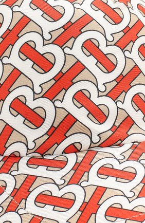 Шелковая бейсболка Burberry, оранжевого цвета, арт. 8013975 в ЦУМ | Фото №3 Шелковая бейсболка Burberry оранжевого цвета | Фото №3