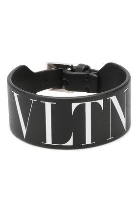 Кожаный браслет Valentino Garavani VLTN | Фото №1 Кожаный браслет Valentino Garavani VLTN | Фото №1