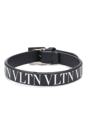 Кожаный браслет Valentino Garavani VLTN | Фото №1 Кожаный браслет Valentino Garavani VLTN | Фото №1