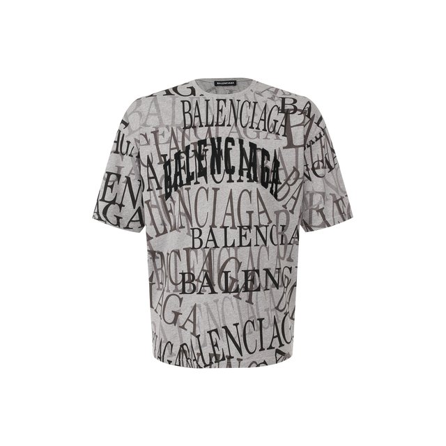 Хлопковая футболка Balenciaga 9867990