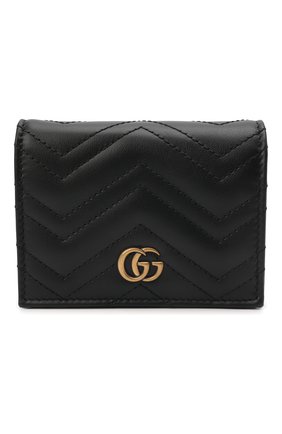 Женские кожаное портмоне gg marmon GUCCI черного цвета по цене 32200 руб., арт. 466492/DTD1T | Фото 1 Женские кожаное портмоне gg marmon GUCCI черного цвета, арт. 466492/DTD1T | Фото 1